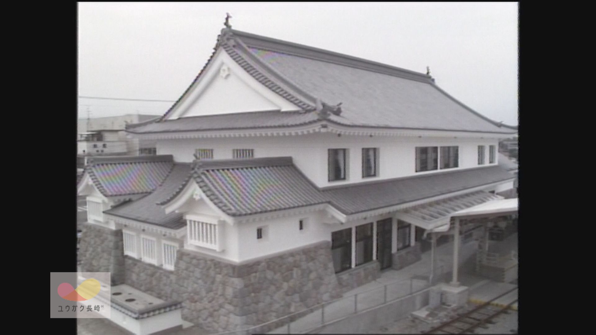 城下町の鉄道駅「島鉄・島原駅」新駅舎～お城の大手門風に改築　イメージ